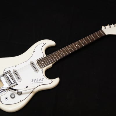 Burns 'The Marvin' 1964 Reissue White Signature Electric Guitar 