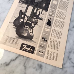 Fender April 1964 Price List Pre Cbs Vintage Collector Case Candy Jaguar Stratocaster Telecaster Jazzmaster image 5
