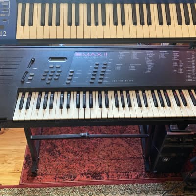 E-MU Systems Emax II 61-Key 16-Voice Sampler Workstation 1989 - Black
