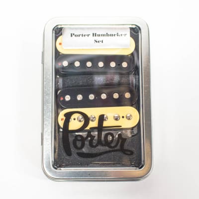 Porter Pickups Humbucker Set Classic Neck / Overdrive Bridge - Zebra image 2
