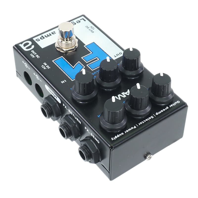 AMT F1 ギター プリアンプ AMT F1 — JFET guitar preamp (1 channel) Fender Twin (+ power
