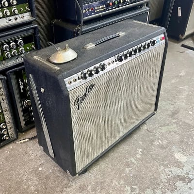 Fender Twin Reverb tube Guitar Combo amp 1970’s silverface original vintage USA amplifier image 2