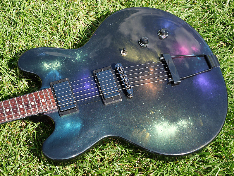Video! 2022 Gibson MOD Collection 2013 ES-335 Studio Cosmic Stew