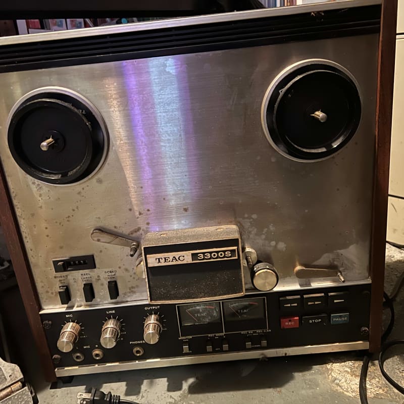 Teac A-1500 auto reverse 7 reel to reel tape deck 1966