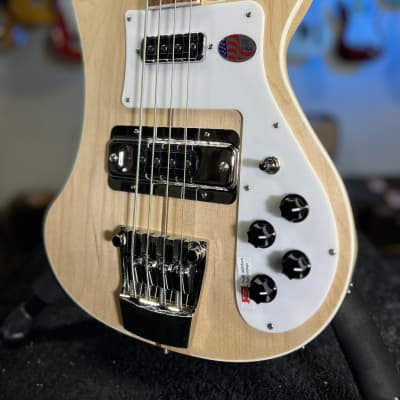NEW 2025 Rickenbacker 4003MG Mapleglo 4-String Bass 4003 | OHSCase 772 Auth Dealer image 4