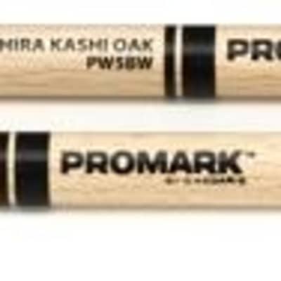 Promark Classic Attack Drumsticks - Shira Kashi Oak - 5B - Wood Tip image 1
