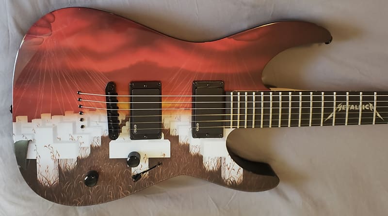 ESP LTD Metallica Master of Puppets Electric Guitar with Case + CoA 008/400 image 1