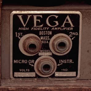Vega  Model 120 Tube Amplifier,  c. 1939, ser. #BS 4353. image 4