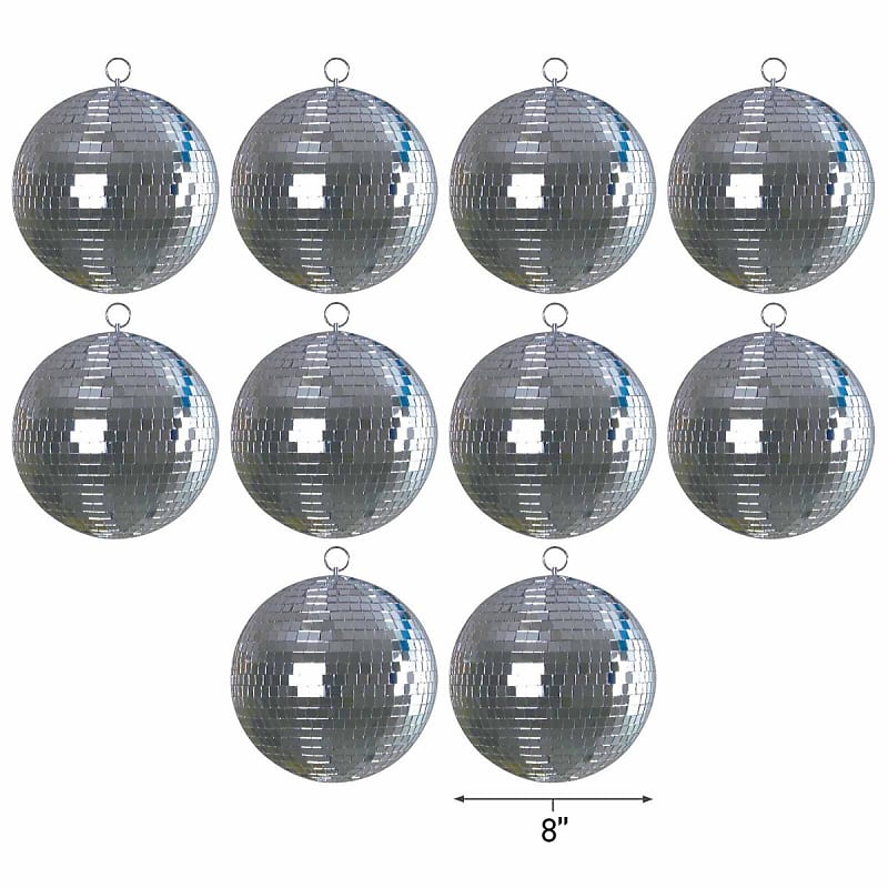 Buy 10 Mirror Disco Ball Great for a Party or Dj Light Effect