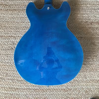 Firefly FF338 Semi-hollow Electric Transparent Blue image 5