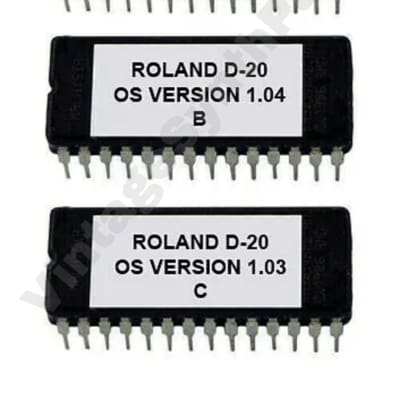 Roland D-20 - Version 1.04 Latest Firmware OS Upgrade Update eprom rom D20