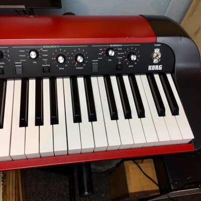 Korg SV-1 73 Stage Vintage Red Digital Piano | Reverb