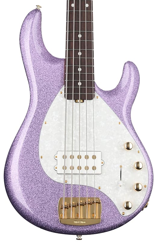 Ernie Ball Music Man StingRay Special 5 Bass Guitar - Amethyst Sparkle with Rosewood Fingerboard image 1