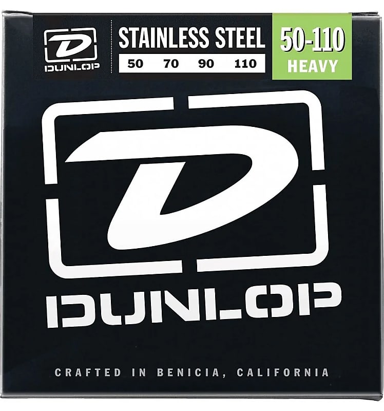 Dunlop DBS50110 Stainless Steel Bass Strings (50-110) image 1