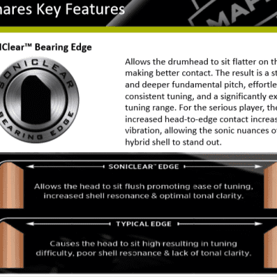 Mapex Black Panther 14x6.5" Shadow 7-Ply Birch/Walnut Snare Drum Wood: Deep/Dark | Authorized Dealer image 4
