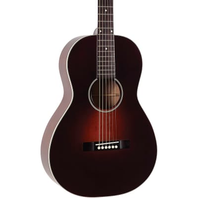 Recording King RPS-11-FE3-TBR Series 11 Single 0 Acoustic-Electric Guitar with Fishman Sonitone Pickup Brown Burst for sale
