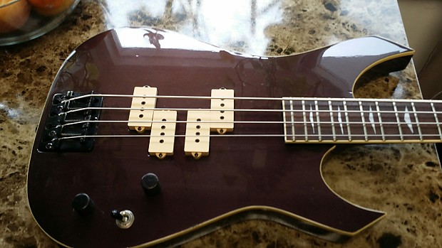Aria Pro II Armoured Warrior Bass (Black) | Reverb