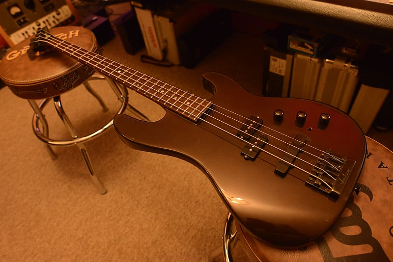 1986 Charvel Jackson Neck-Thru Through Model 3b Premium MIJ Japan Vintage PJ Precision Jazz Bass image 1