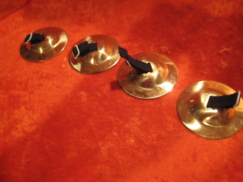 No Name Finger Cymbals Japan From 1965 Reverb