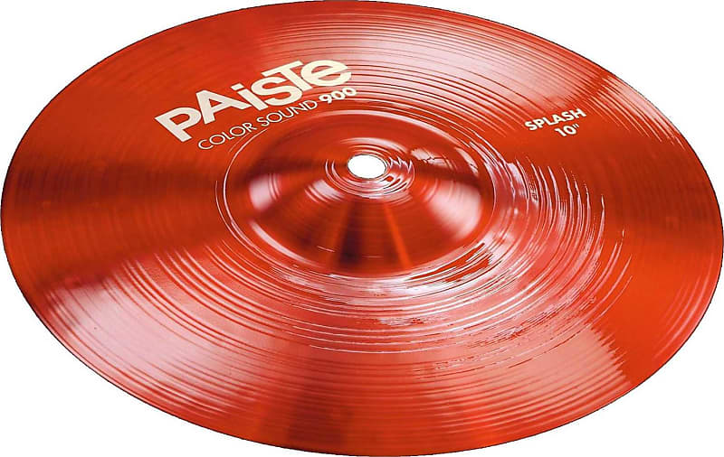 Paiste Color Sound 900 Series 12" Red Splash Cymbal image 1