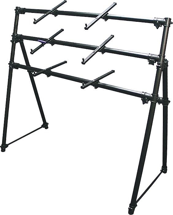 On-Stage Stands KS-7903 3-Tier A-Frame Keyboard Stand image 1