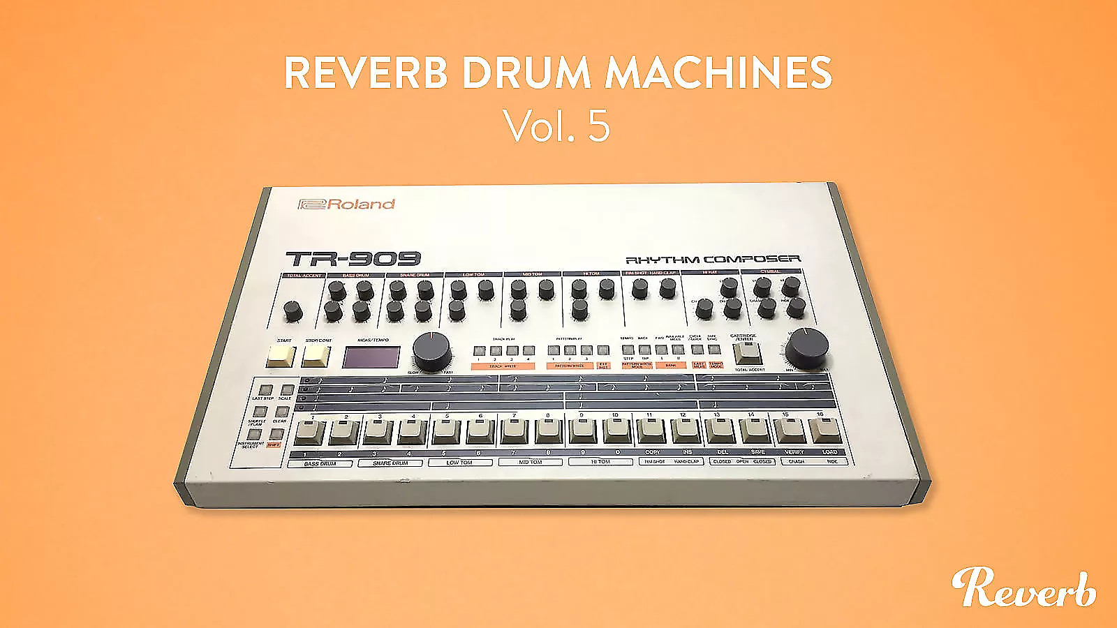 Roland tr cheap 909 reverb