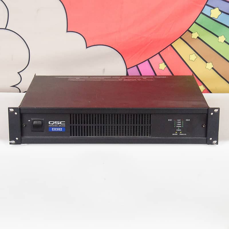 Used QSC CX302 Two-Channel Power Amplifier | Reverb