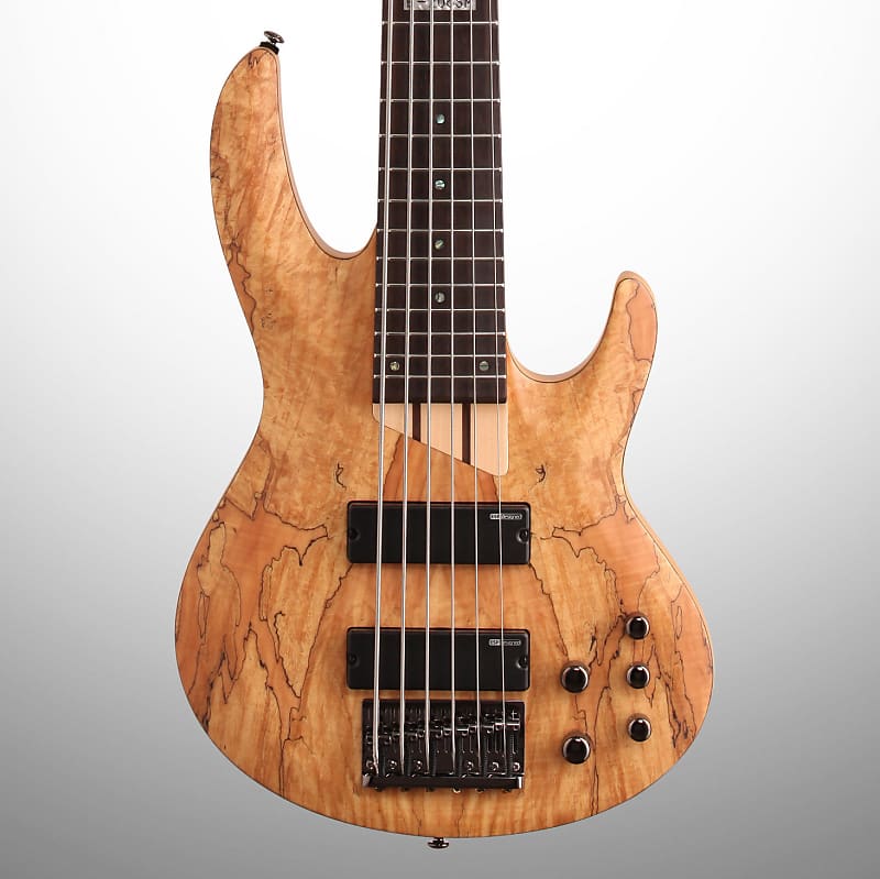 ESP LTD B206SM Electric Bass, 6-String, Natural Satin image 1