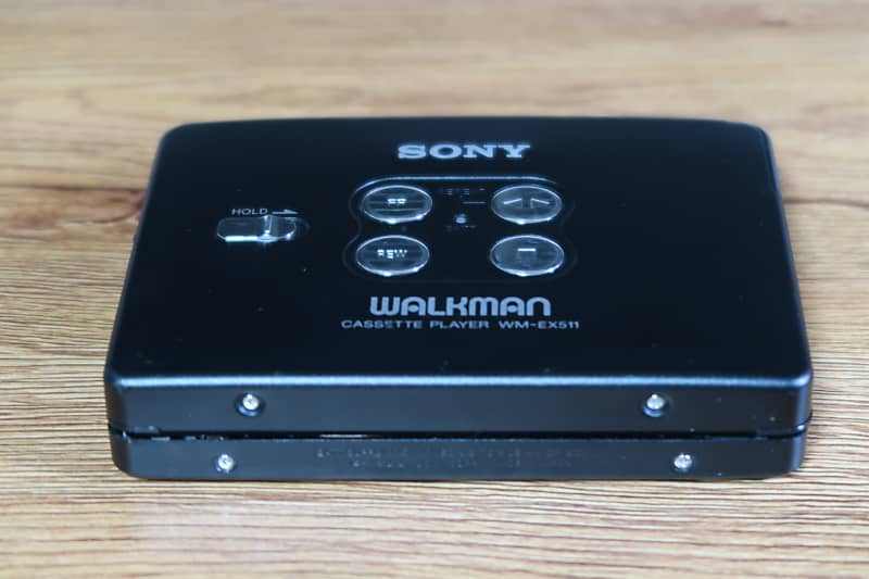 Sony WM-EX511 Walkman Black + Battery Holder + Remote | Reverb