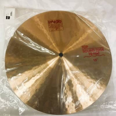 Paiste 2002 15" Sound Edge Hi Hat Pair - NEW OPEN BOX image 4