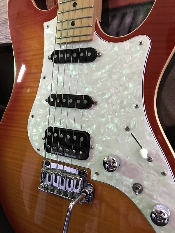 ギター FGN Odyssey J-Standard Fire Burst FGN J-Standard Odyssey FM HSS Fire Burst Electric guitar
