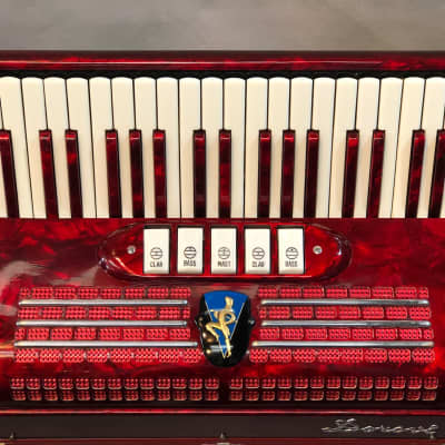 DOROVI STUDENT 2 REED ACCORDION RED | Reverb