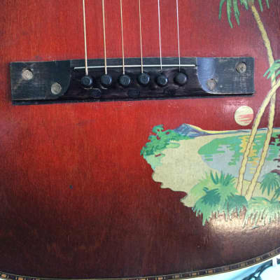 1930s Stromberg  Voisinet Parlor guitar image 7