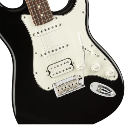 Fender Player Stratocaster HSS - Black with Pau Ferro Fingerboard image 3