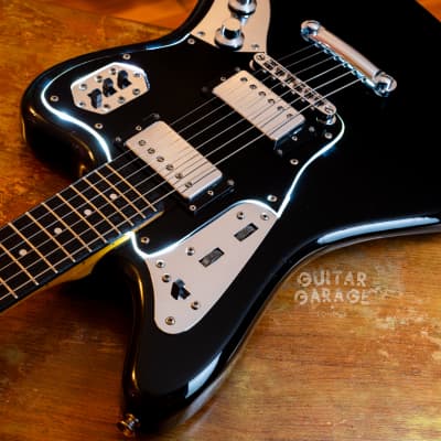2004 Fender Japan Jaguar Special JGS HH Black LED pickguard Hardtail offset guitar - CIJ image 16