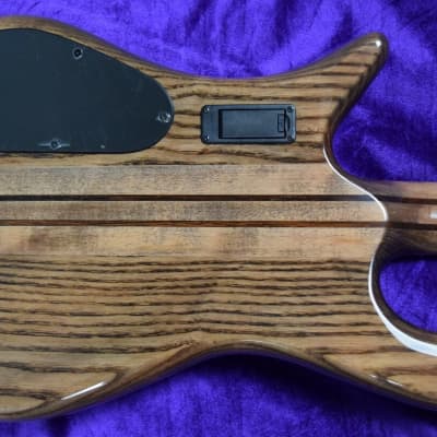 Spector NS Dimension 4-String, Super Faded Black Gloss Over Poplar Burl / Wenge image 5