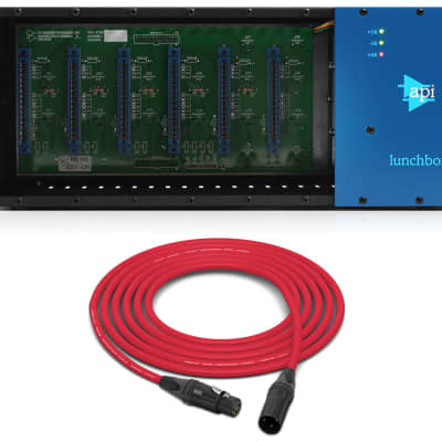 API Audio 6 Slot High Current Lunchbox | 500-Series Chassis | Pro Audio LA image 1