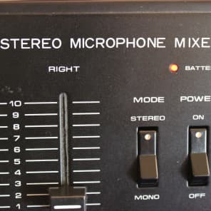 Radio Shack Realistic  4-Channel Stereo Microphone Mixer 32-1105 Early 80's image 9