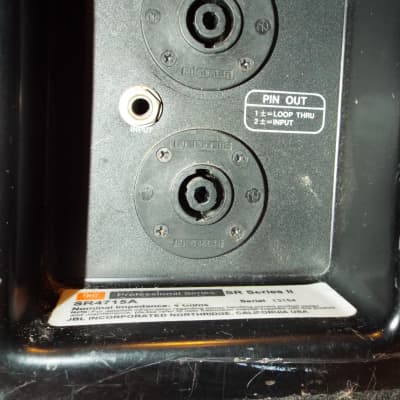 JBL SR SERIES II SR4704A モニタースピーカー USA製 JBL Professional SR 4715A Series II Dual 15