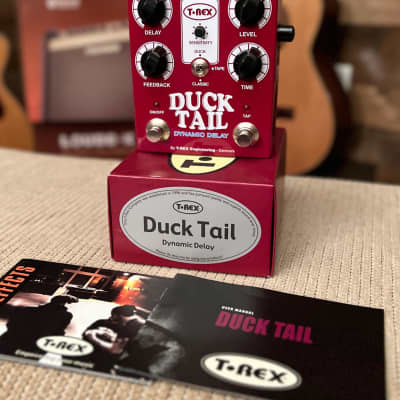 T-Rex Effects Duck Tail Dynamic Delay Pedal w/ Tap Tempo