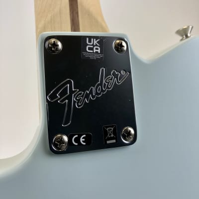 Fender American Performer Telecaster with Rosewood Fretboard 2021 Satin Sonic Blue image 10