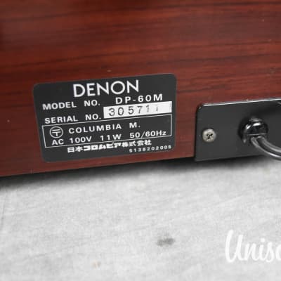 Denon DP-60M Direct Drive Record Player In Very Good Condition image 16