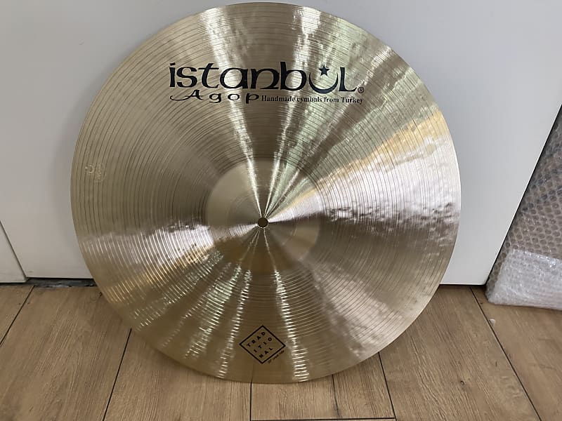 Istanbul Agop 20" Traditional Series Crash Ride Cymbal image 1