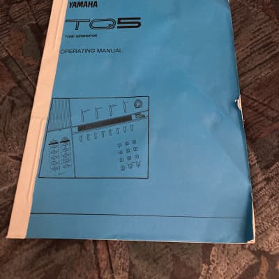 Yamaha TQ5 Original Owners Manual / User Manual
