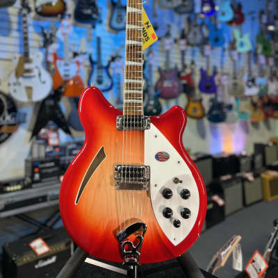 New Rickenbacker 360 Fireglo Electric Guitar w/ OHSCase, Free Ship, Auth Dealer 360FG 704 image 6