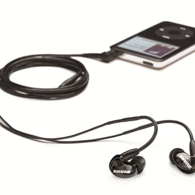 Shure SE215-K Sound Isolating Earphones with Single Dynamic MicroDriver image 3