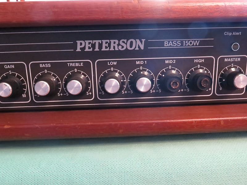 vintage UK 1990's Peterson bass amp head P-150 watts P150 jazz / 100 VOLTS  for japan