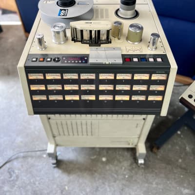 The Otari MX-80 2-inch 24-track tape machine is a legendary piece