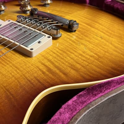 BLACK FRIDAY SALE!! Gibson Custom Shop Joe Perry 1959 Les Paul Signed, Aged 2013 November Tobacco Burst Slash image 9