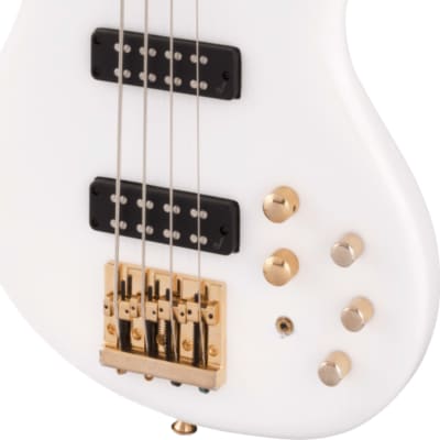 Jackson Spectra Bass SBXM IV 4-String Bass Guitar, Maple Fingerboard, Snow White image 2